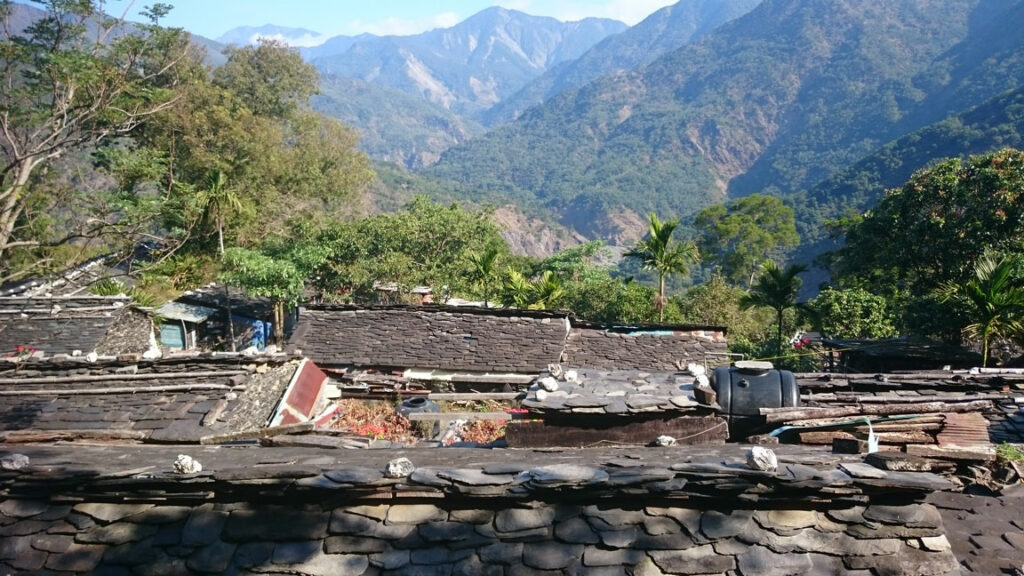 Ancient Paiwan tribe village of VECEKADAN ( 老七佳石板屋 ) TJUVECEKADAN south Taiwan. Pictures taken during summer 2010.